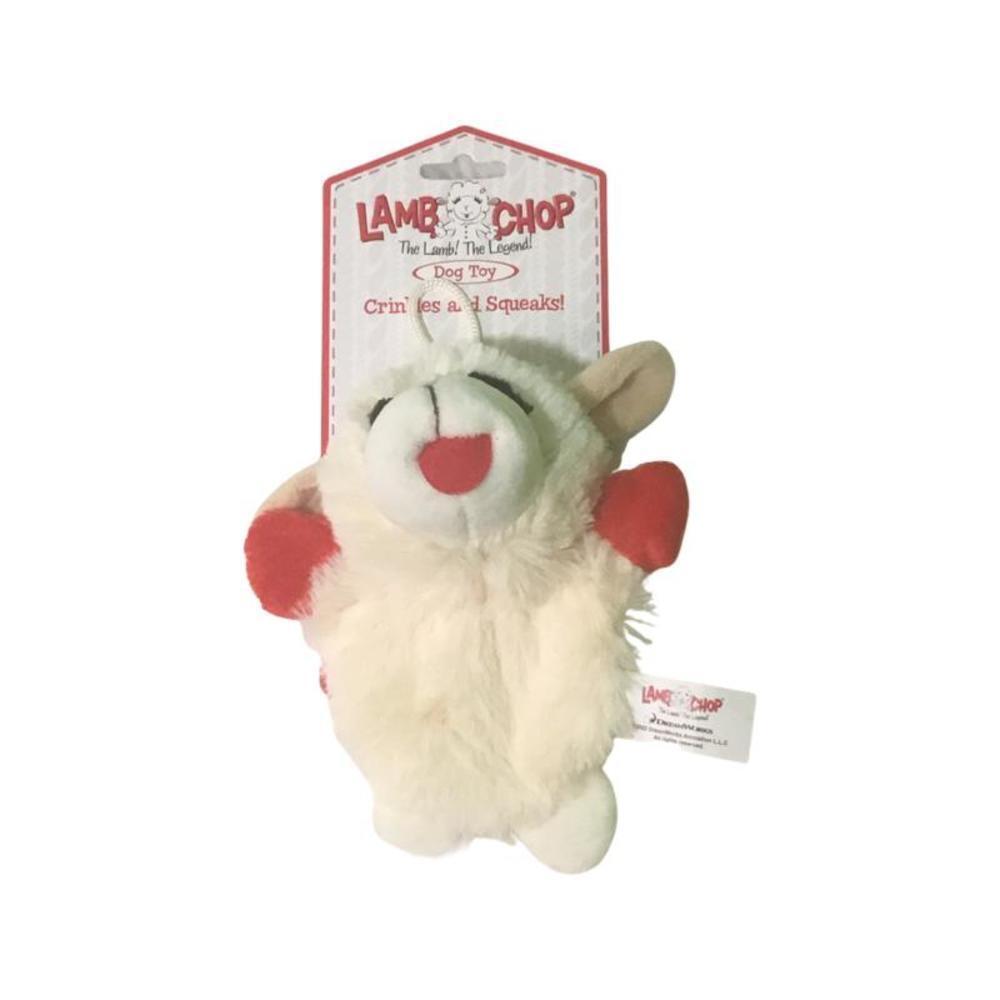 The Famous Mini Crinkle Lamb Chop with Squeaker 5"
